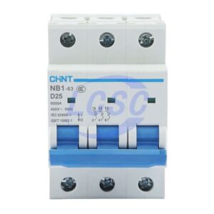 CHINT NB1-63 3P D25 6kA(R)