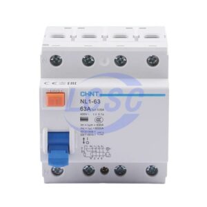 CHINT NL1-63 3P+N 63A 30mA AC(R)