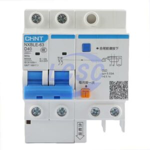 CHINT NXBLE-63 2P D40 30mA 6kA