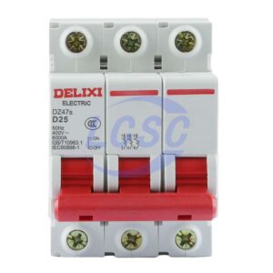 Delixi Electric DZ47s D 3P 25A