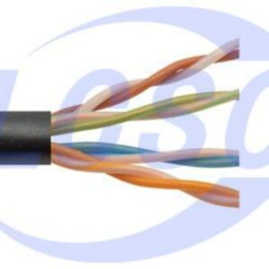L-com TOCILC5E-BLK-1000F