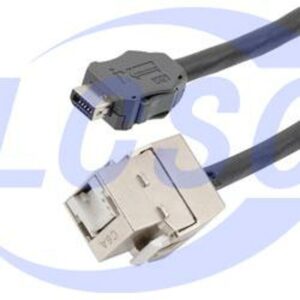 L-com TRGIX605EC-BLK-3M