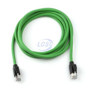 ZHOURI CAT5E-STP-8P8Cx2-GRN L=2500 MM