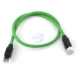 ZHOURI CAT5E-STP-8P8Cx2-GRN L=500 MM