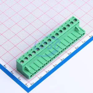 MAX MX2EDGK-5.08-15P-GN01-Cu-Y-A