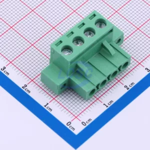 MAX MX2EDGKM-5.08-04P-GN01-Cu-Y-A