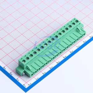 MAX MX2EDGKM-5.08-16P-GN01-Cu-Y-A