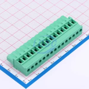MAX MX2EDGKB-5.08-15P-GN01-Cu-Y-A