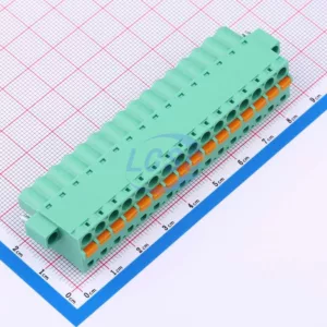 MAX MX2EDGKDM-5.08-16P-GN01-Cu-A