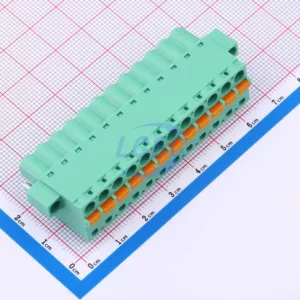 MAX MX2EDGKDM-5.08-12P-GN01-Cu-A