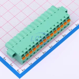 MAX MX2EDGKDM-5.08-14P-GN01-Cu-A